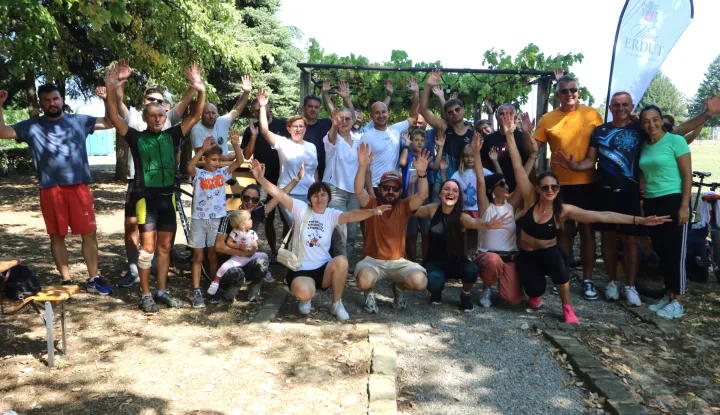 Erdut, 06. 09. 2025, Erdutsko vinogorje, 11. Wine & bike tour, od bicikliranja po vinarijama do koncerta Vlatka Stefanovskog.snimo GOJKO MITIĆ