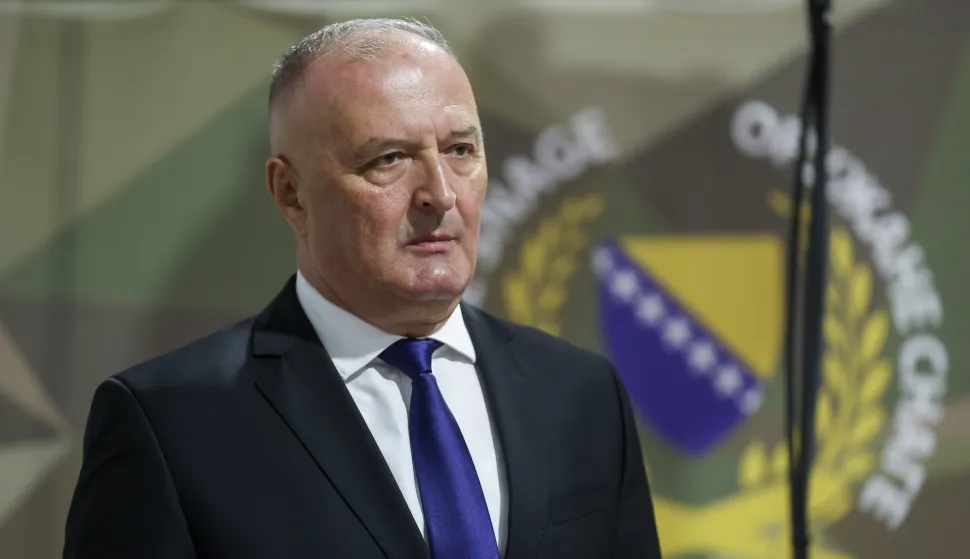 16.05.2025., Sarajevo, Bosna i Hercegovina - U kasarni Rajlovac odrzana je svecanost primopredaje doniranog "Kangal antidron sistema" Ministarstva nacionalne odbrane Republike Turske, Oruzanim snagama Bosne i Hercegovine. Photo: Armin Durgut/PIXSELL