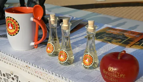 Vinkovci, 04.09.2025. - Na Trgu Vinkovačkih jeseni održana završna medijska konferencija i predstavljanje programa uoči 60. Vinkovačkih jeseni.foto HINA/ Gordan PANIĆ/ gp