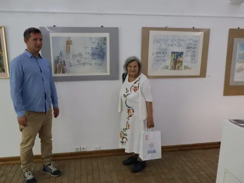Izložba skupine autora u Arheolo&scaron;kom muzeju, Mjesec židovske kulture 2025. Igor Vukmanić i Mirjana Lehner