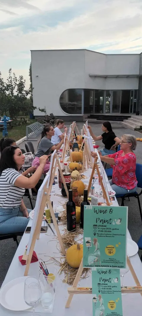 Wine & Paint Gunja