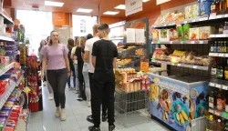 Vinkovci, 09. 09. 2025., Studenac, - Vinkovci, Studenac, Studenac market, namirnica; namirnica; kupovina; kupovna moć; potrošačka košarica; inflacija; poskupljenje; trgovinaSNIMIO BRUNO JOBST