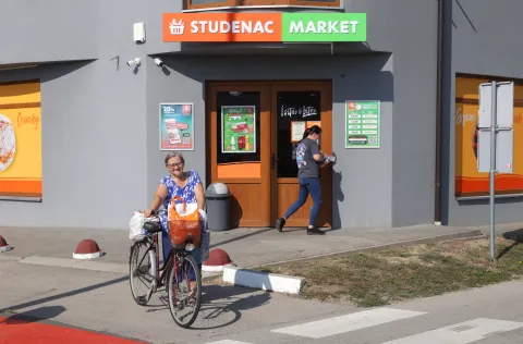 Andrijaševci, 09. 09. 2025., Studenac, Studenac - Andrijaševci, Studenac, Studenac market, trgovina, DragicaSNIMIO BRUNO JOBST