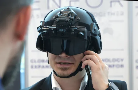 Osijek, 11. 09. 2025., GC, Međunarodni sajam sigurnosti i obrane; DEFCROS 2, DEFCROS, oružje, obrana, naoružanjeSNIMIO BRUNO JOBST