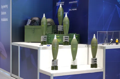 Osijek, 11. 09. 2025., GC, Međunarodni sajam sigurnosti i obrane; DEFCROS 2, DEFCROS, oružje, obrana, naoružanjeSNIMIO BRUNO JOBST