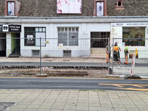Radovi u Strossmayerovoj ulici - bit će zelenilaSnimio: Ivan ALILOVIĆ