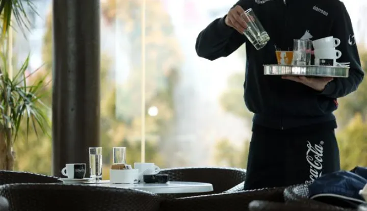 19.02.2018., Zagreb - Posluzivanje kave u kaficu.Photo: Borna Filic/PIXSELL