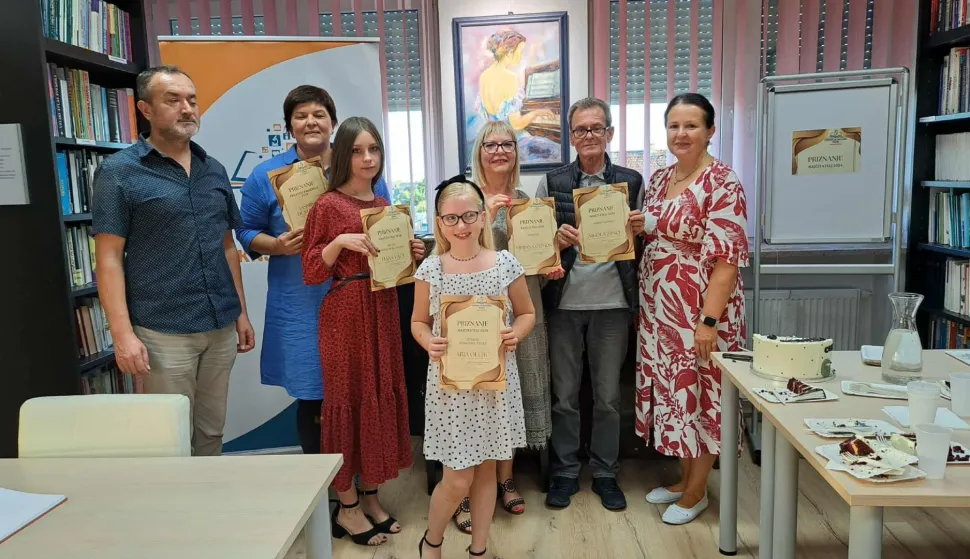 Najčitatelji iz čepinske knjižniceUstupljena fotografija