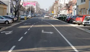 Osijek, 04. 02. 2025., Gundulićeva ulica, Prolaz Ante Slavičeka - Županijska ulica, pušteno u promet, otvoreno za prometSNIMIO BRUNO JOBST