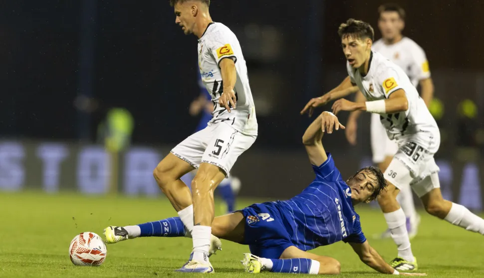 Zagreb, 14.09.2025 - Utakmica 6. kola HNL-a Dinamo - Gorica. foto HINA/ Daniel KASAP/ dk