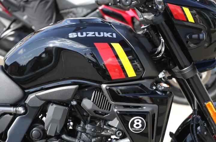 Osijek, 12. 09. 2025., Automobili Škojo, Škojo, Suzuki, motocikli, predstavljanje, novi modeli, testna vožnja, GSX 8TTSNIMIO BRUNO JOBST