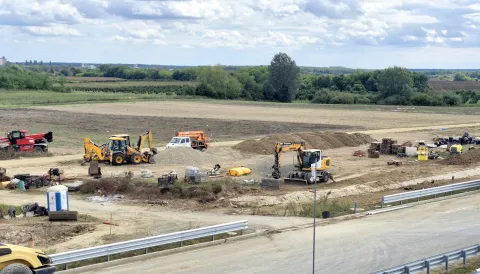 Spojnica koridora 5C od Belog Manastira do Mađarske pri samome kraju
