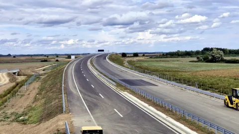 Spojnica koridora 5C od Belog Manastira do Mađarske pri samome kraju