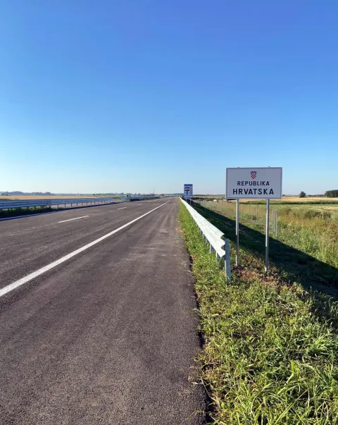 Spojnica koridora 5C od Belog Manastira do Mađarske pri samome kraju