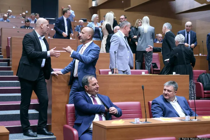 15.09.2025., Zagreb - Aktualnim prijepodnevnom, postavljanje zastupnickih pitanja Vladi, pocela je 7. sjednica Hrvatskoga sabora. Photo: Patrik Macek/PIXSELL