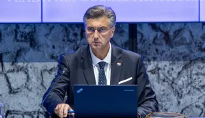 Zagreb, 16.9.2025 - Sjednica Vlade RH. Na slici Andrej Plenković.Foto Hina/ Dario GRZELJ/ dag