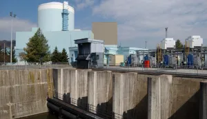 -UP: Krsko, 05.04.2003., Nuklearna elektrana Krsko, foto Darko JELINEK 