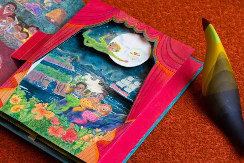 Petar Pan glazbena slikovnica, Školska knjiga