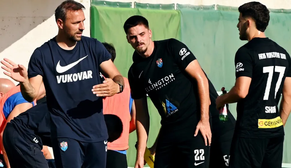 Senj 26.08.2025.Kup pretkolo utakmica Nehaj-Vukovar 1991, trener Gordon SchildenfeldFoto Marko Gracin