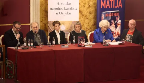 Drago Hedl, HNK, promocija knjige Matija, 2025.