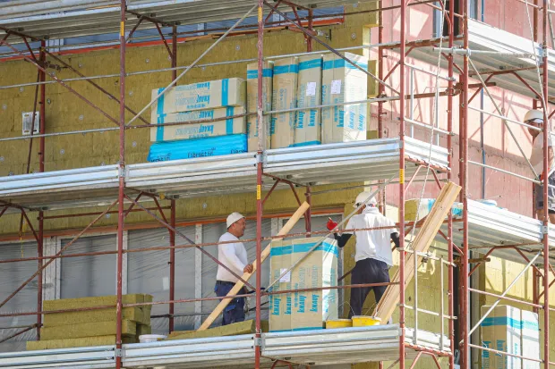 30.08.2024., Zagreb - Ilustracija na temu novogradnje i gradjevniski radovi u gradu Zagrebu. Photo: Luka stanzl/PIXSELL