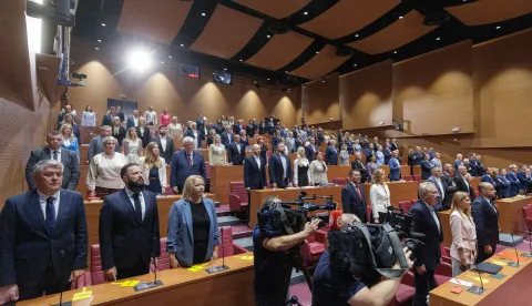 Zagreb, 15.09.2025. - Aktualnim prijepodnevom počela je 7. sjednica Hrvatskog sabora.foto HINA/ Edvard ŠUŠAK/ es