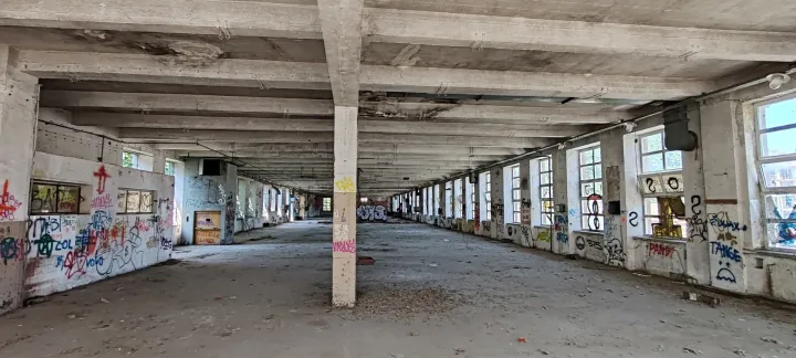 Šibicara - Tvornica žigica - danas zapuštena i opožarenaGrgur VremeplovacFOTO: Grgur Marko Ivanković