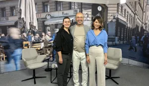 Credit: MANJGURACaption:Dora Odak, Krešimir Macan i Marina Sokač Saraga