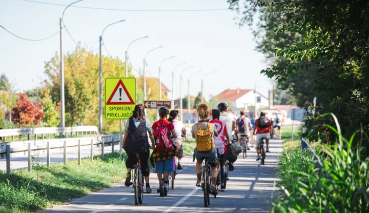Kazališna biciklijada Teatra To Gorujan 2025.Ustupljena fotografija