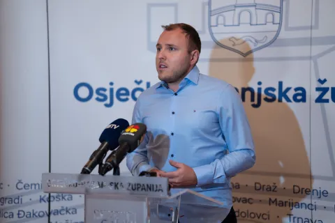 Osijek, 23. 09. 2025., Potpore za poslijediplomske studijeTomislav Kurevija; cjeloživotno obrazovanje; stipendisti; kandidati; poslijediplomski studij
