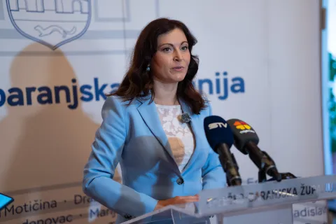 Osijek, 23. 09. 2025., Potpore za poslijediplomske studijeNata&scaron;a Trami&scaron;ak; cjeloživotno obrazovanje; stipendisti; kandidati; poslijediplomski studij