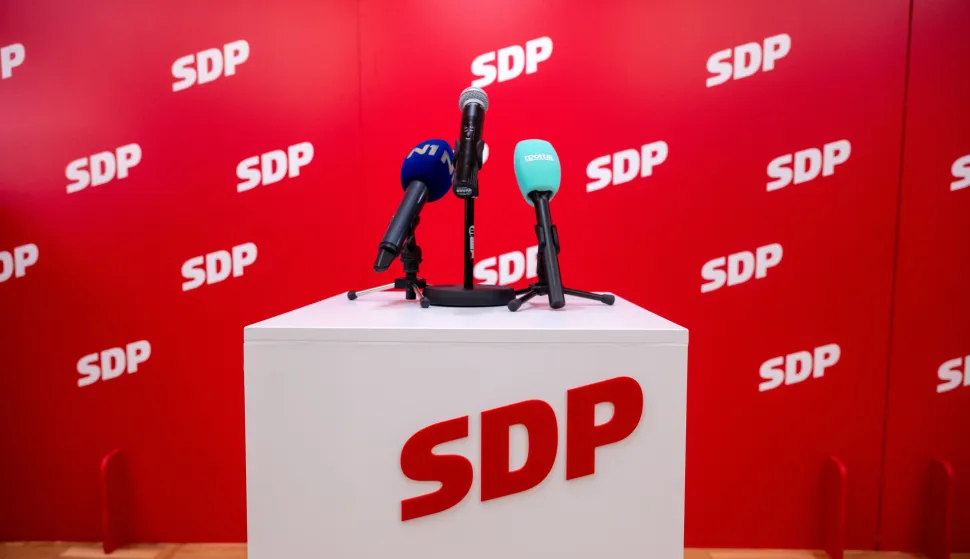 21.09.2024., Zagreb - Sinisa Hajdas Doncic novi je predsjednik SDP-a nakon rezultata unutarstranackih izbora u drugom krugu. Photo: Neva Zganec/PIXSELL