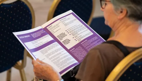 Osijek, 22. 09. 2025., Predstavljanje priručnika povodom dana Alzheimerove bolesti, Filozofski fakultet Osijekalzheimerova bolest; alzheimer; priručnik