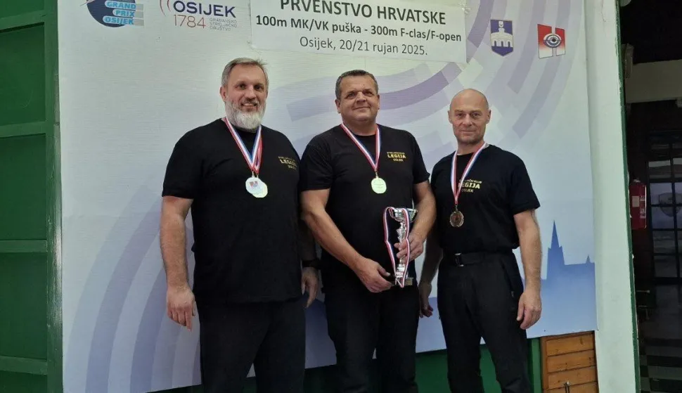 Čak šest odličja za Osijek 1784, dvije medalje uzeli i precizni članovi Legije