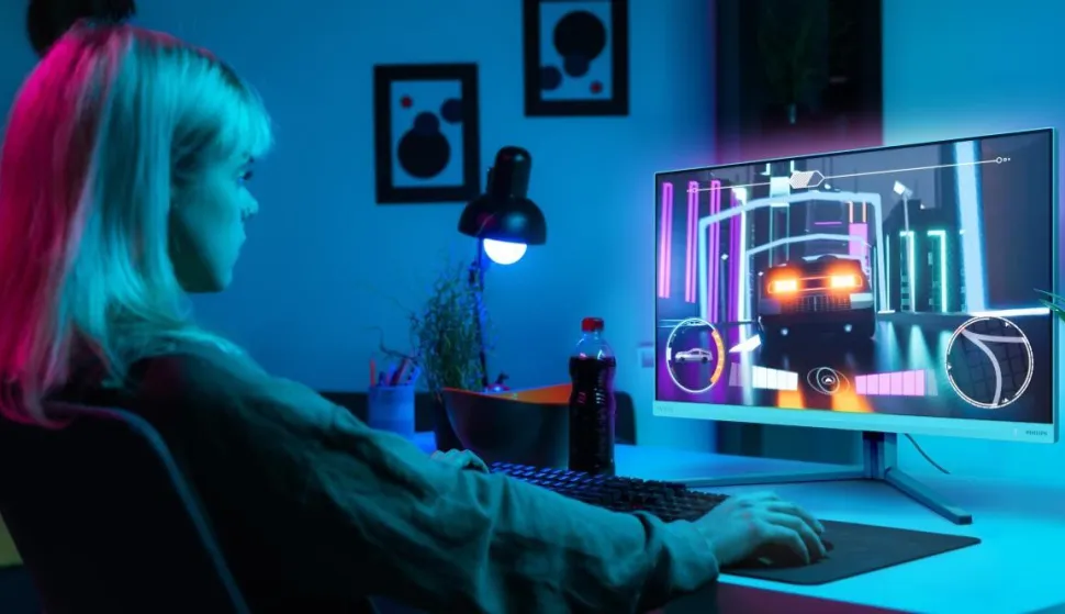 Monitor nove generacije s dva gaming moda i AI Ambiglow osvjetljenjem