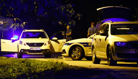 23.09.2025., Šušnjevci: U pucnjavi iz vatrenog oruzja ubijen muskarac. Photo: Ivica Galovic/PIXSELL