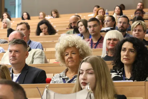 Osijek,25. 09. 2025, Fakultet agrobiotehničkih znaosti Osijek, FAZOS. Međunarodni simpozij, Kopački rit, jučer, danas, sutra.snimio GOJKO MITIĆ