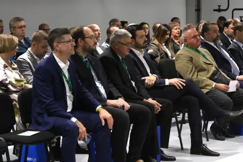 Osijek,25. 09. 2025, HEP Plin, Cara Hadrijana. Otvorenje 23. Skupa o prirodnom plinu, toplini i vodi i 16. Međunarodnog skupa o prirodnom plinu.snimio GOJKO MITIĆ