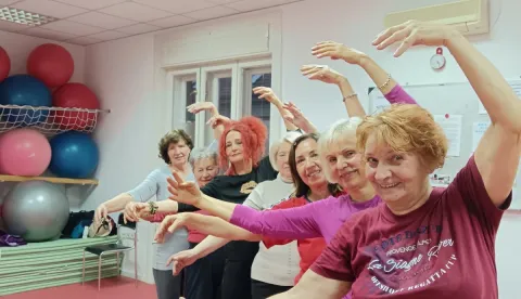 Balet za seniore - Udruga KLUB 60+Ustupljena fotografija