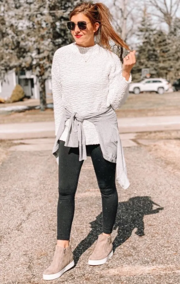 Kako nositi tenisice s visokim potpeticama