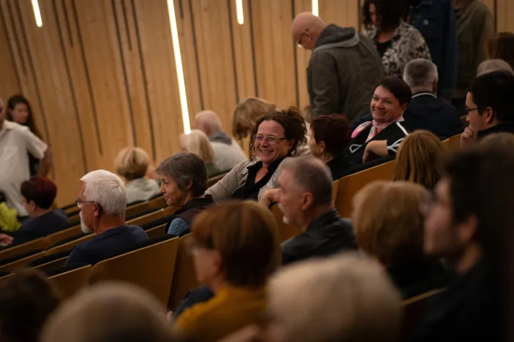 Osijek, 29. 09. 2025., Koncert jazz orkestra HV i The band of the Mercian Regimentposjetitelji; kulturni centar; jazz orkestar HV; The band of the Mercian Regiment