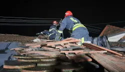 Požar krovi&scaron;ta u Dubrovačkoj ulici u Osijeku