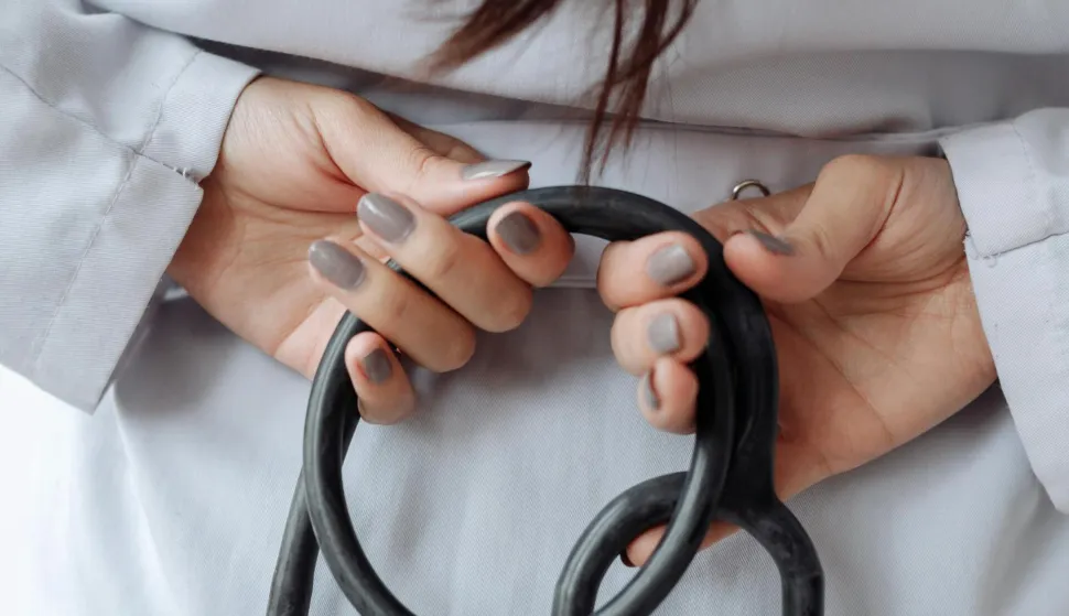 liječnik, stetoskop