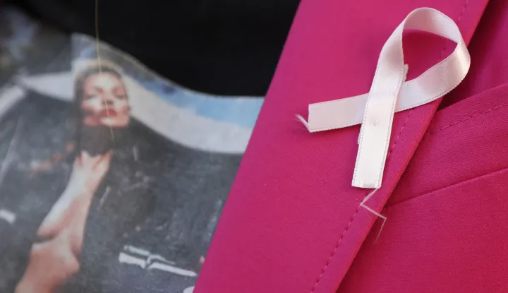 07.09.2023., Sibenik - Dan ruzicaste vrpce, borba protiv raka dojke, obiljezen setnjom po gradu. Photo: Dusko Jaramaz/PIXSELL