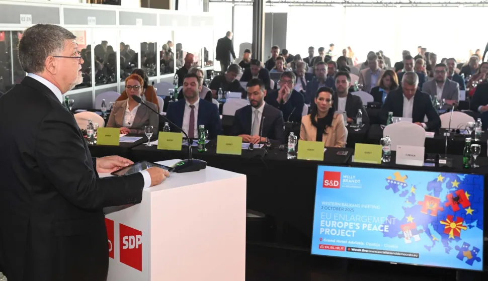 Opatija 02.10.2025.Hotel Adriatic panel europskog kluba socijalista i demokrataFoto Marko Gracin 