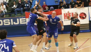 Osijek, 27. 09. 2025., Dvorana Zrinjevac, Osijek - Dugo Selo, Paket 24, Premijer liga SNIMIO BRUNO JOBST