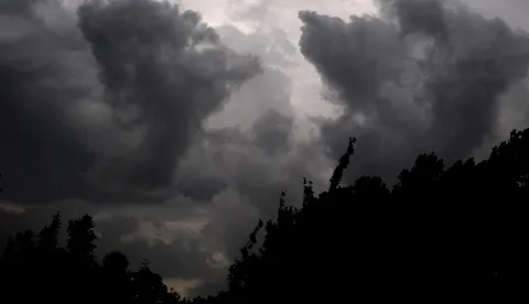 Osijek, 08. 07. 2025., slobodnjak; slobodnjaci; kiša, nevrijeme, oblak; oblaci; olujni oblak; olujni oblaciSNIMIO BRUNO JOBST