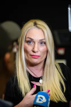 ZADAR - 14.05.2025 - Forum za male obiteljske iznajmljivače u organizaciji Udruge Spasimo male obiteljske iznajmljivače SMOi održan u prostoru Centra za kreativne industrije Zadarpotpredsjednica udruge SMOI, Hana Matić