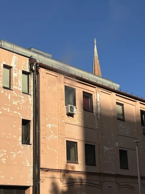 Požar u HNK u Osijeku