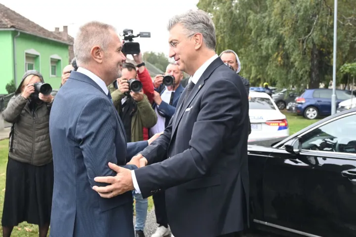 Andrej Plenković i Robert Jankovics